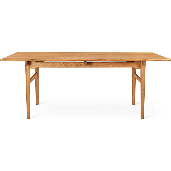 Photo of Carl Hansen - Ch327, clear lacquered beech, length 248 cm - Dining table - Hans J. Wegner