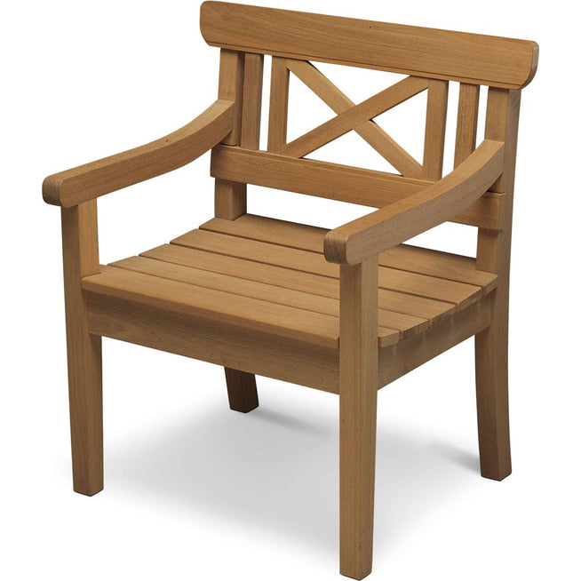 Photo of Drachmann Teak - Outdoor dining chairs - Bernt Santesson - Brown - Wood