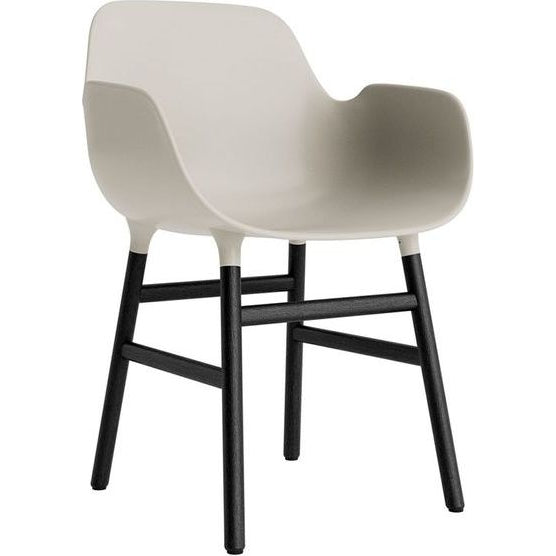 Photo of Form Armchair Wood - Spisebordsstol - Black Oak / 3