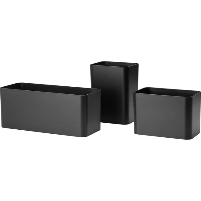 Photo of String Organizers Black 3-pack - Shelving - Anna Von Schewen,björn Dahlström - Black - Wood/plastic
