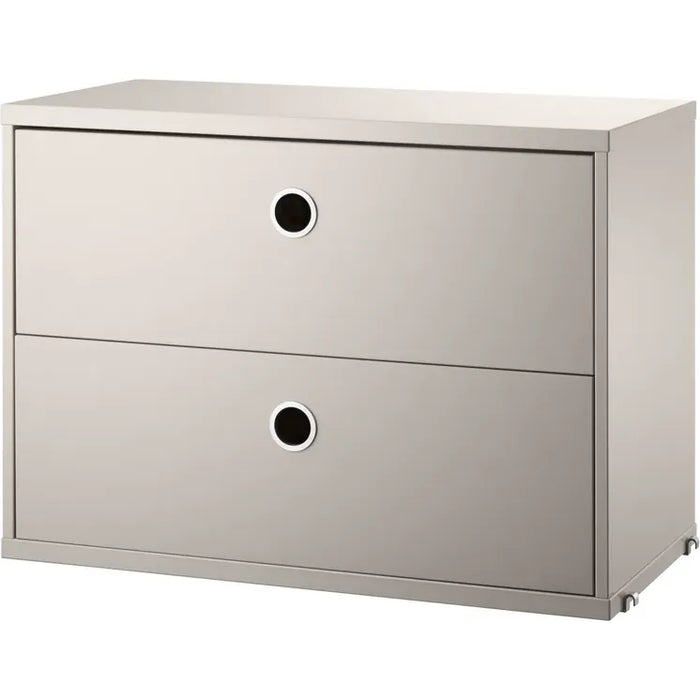 Photo of String drawer unit 58x30, Beige, 1-pack - Shelving - Nils Strinning - Beige - Wood