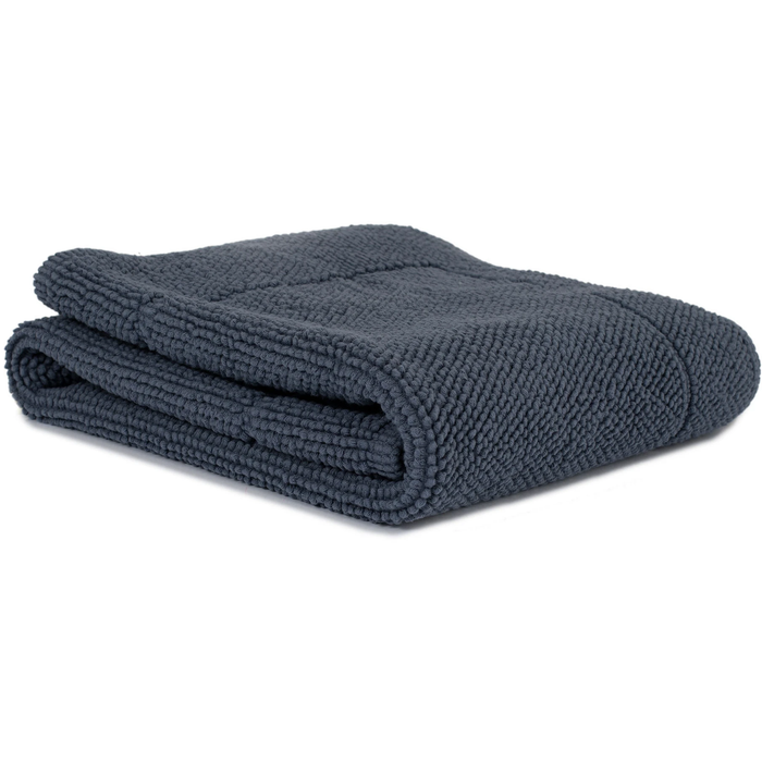 Photo of Portofino Bath mat, dark blue, 60x90 - bath mats - blue