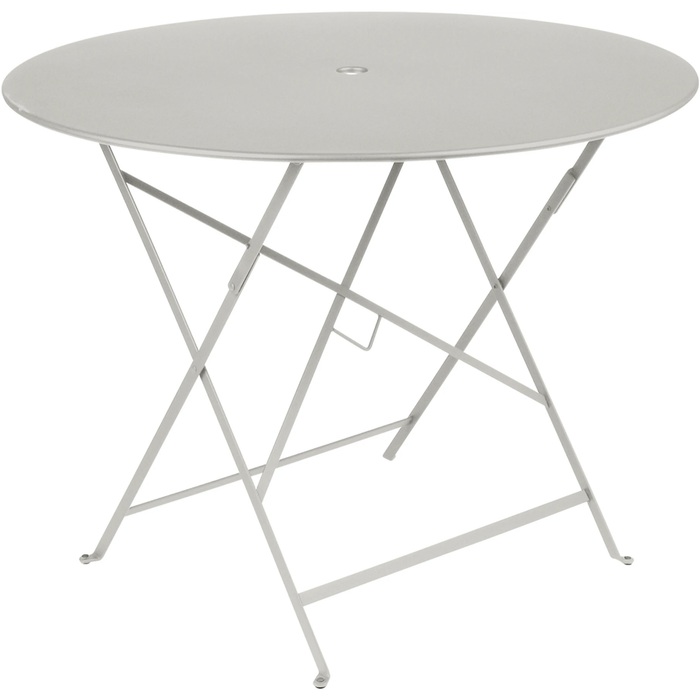 Photo of Bistro Table 96 cm Clay Grey A5 - Garden Table - Green, Grey - Metal