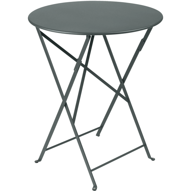Photo of Bistro Table Ø 60 cm - Storm Grey - Small Tables & Side Tables Outdoor - Grey - Metal