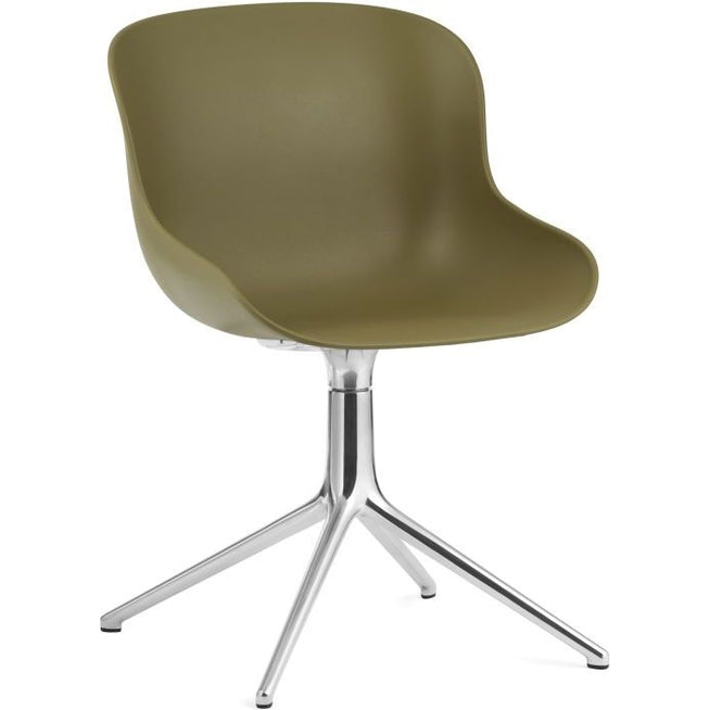 Photo of Hyg Swivel Chair By Simon Legald - Spisebordsstol - Olive - H: 84 X L: 54 X D: 55,5 X Sh: 46 Cm - 9,5 Kg