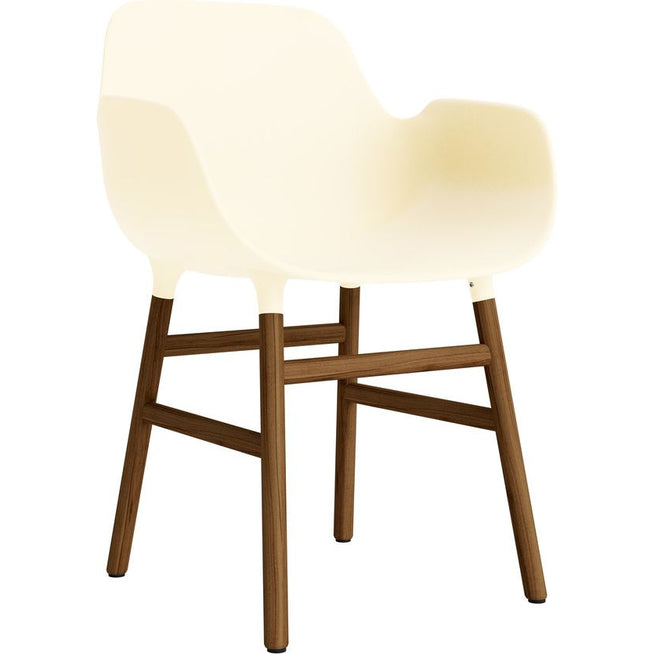Photo of Form Armchair Wood - Spisebordsstol - Walnut / 1