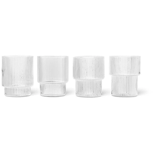 Photo of Ripple Glass (set Of 4) - Glas