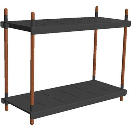 Photo of Frame Shelving System Lava Grey