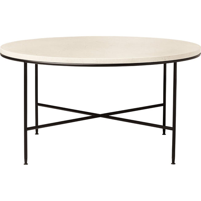 Photo of Mc300 Cirkulärt Soffbord - Cream - Soffbord - Paul Mccobb - Beige - Metal/Soffbord