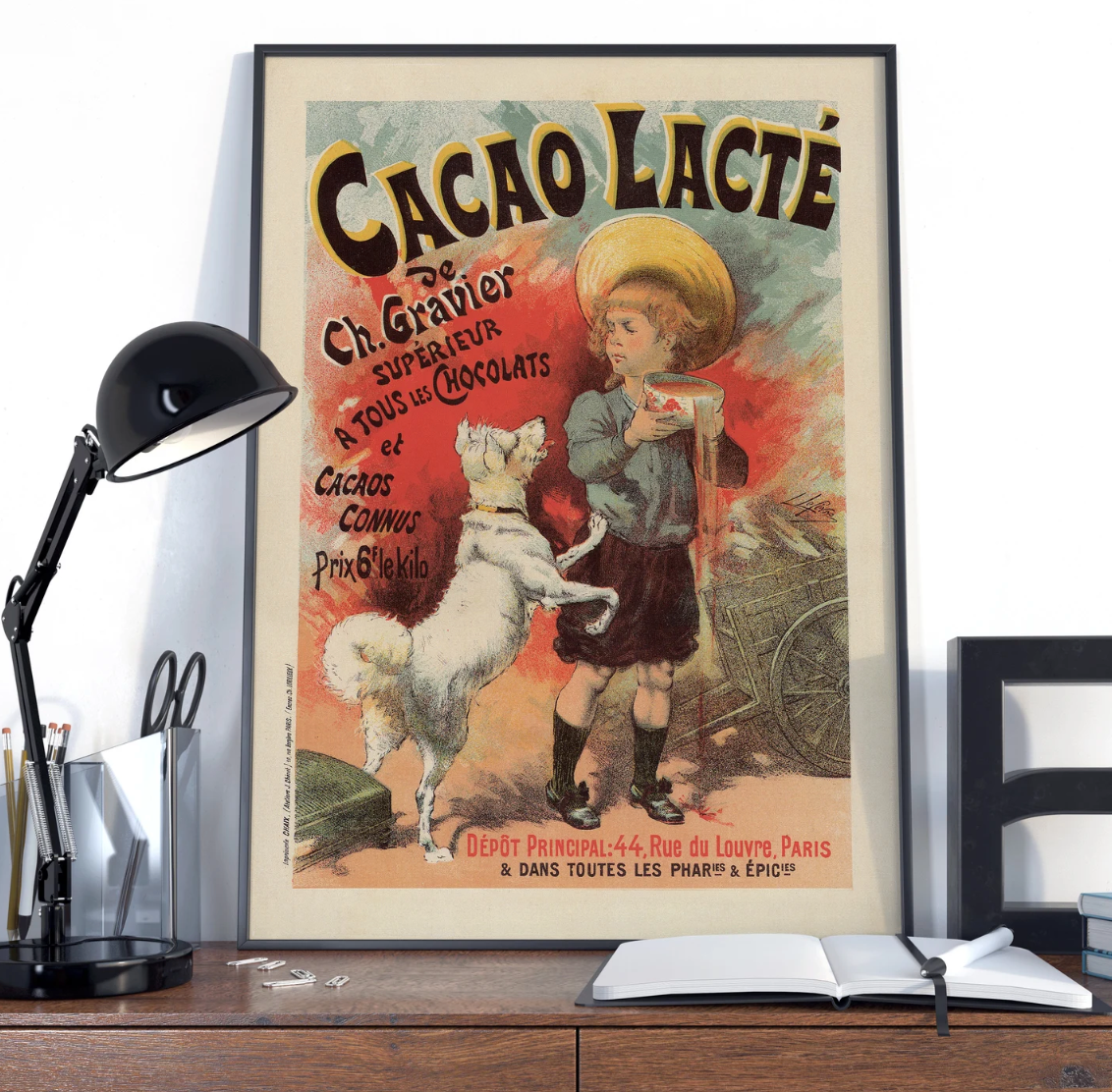 Cacao Lacte Poster