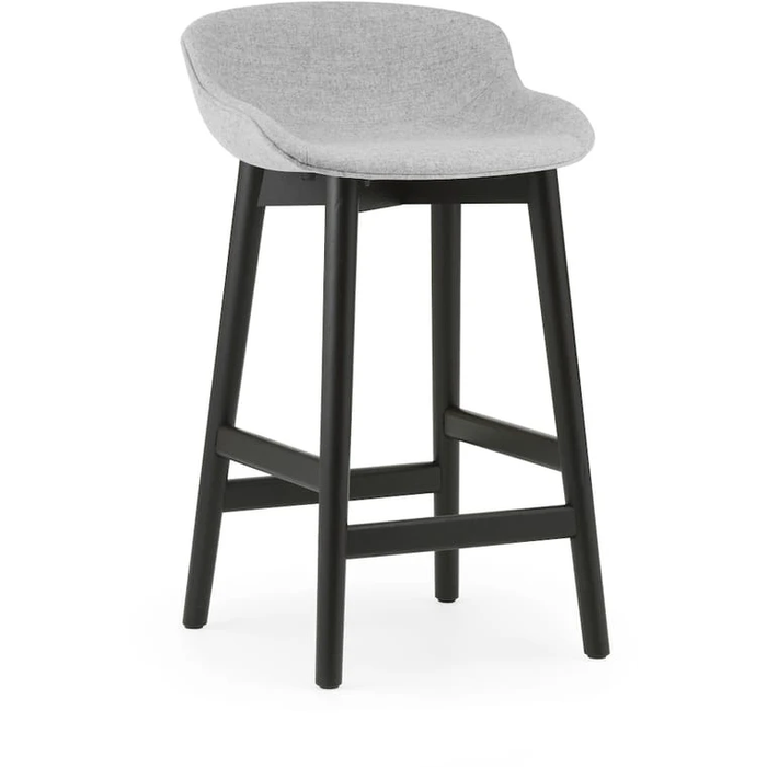 Photo of Hyg Bar Stool, Wood / Full Upholstery 65 Cm