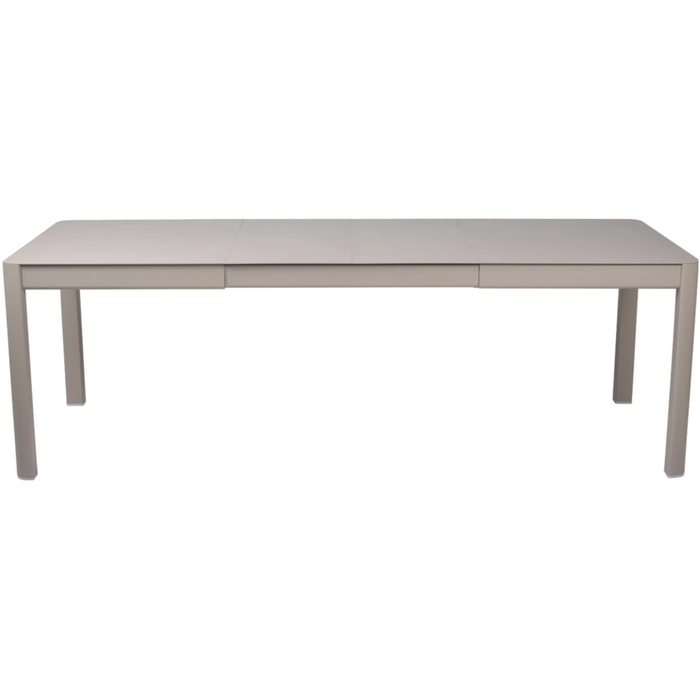 Photo of Ribambelle Table With 2 Extensions, Nutmeg - Matbord Utomhus - Beige - Metall