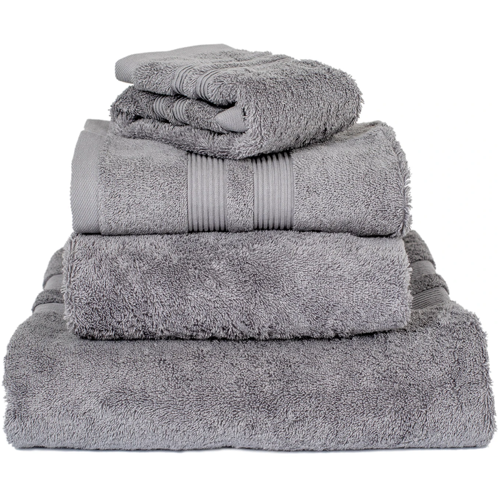 Photo of Fontana Towel Eco, grey, 100x150 - Towels and bath towels - grey