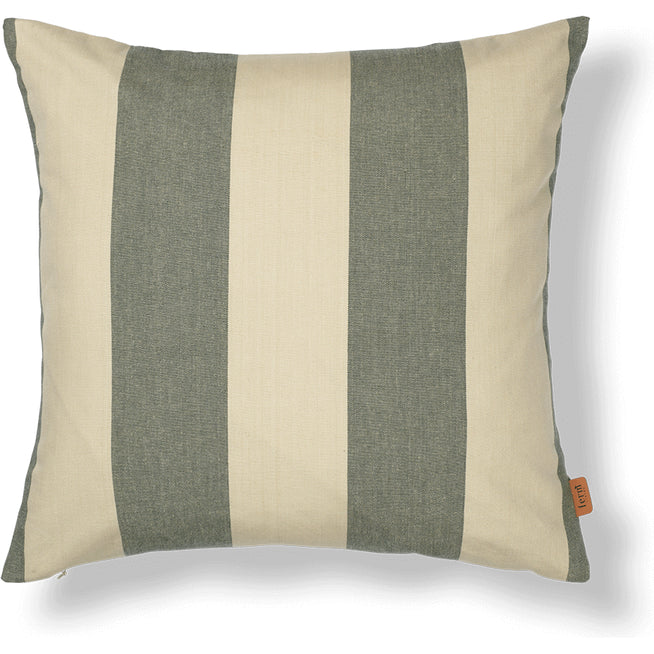 Photo of Strand Outdoor Cushion Cover - Pudebetræk - Dark Lichen/parchme - W50 X D1 X H50 Cm