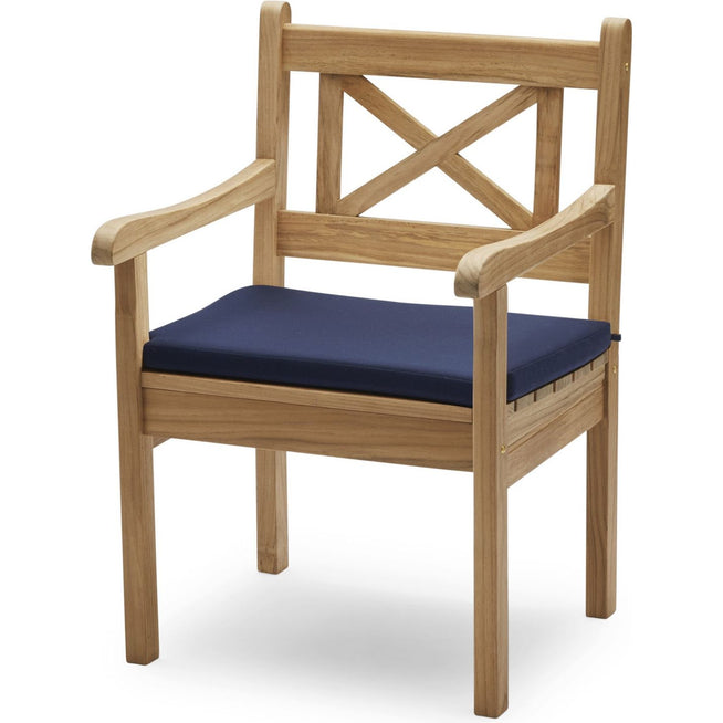 Photo of Skagen Chair Cushion, Quickdry Outdoor Foam, Outdoor Textile / Marine - Dynor & Kuddar - Skagerak Design Team - Blå