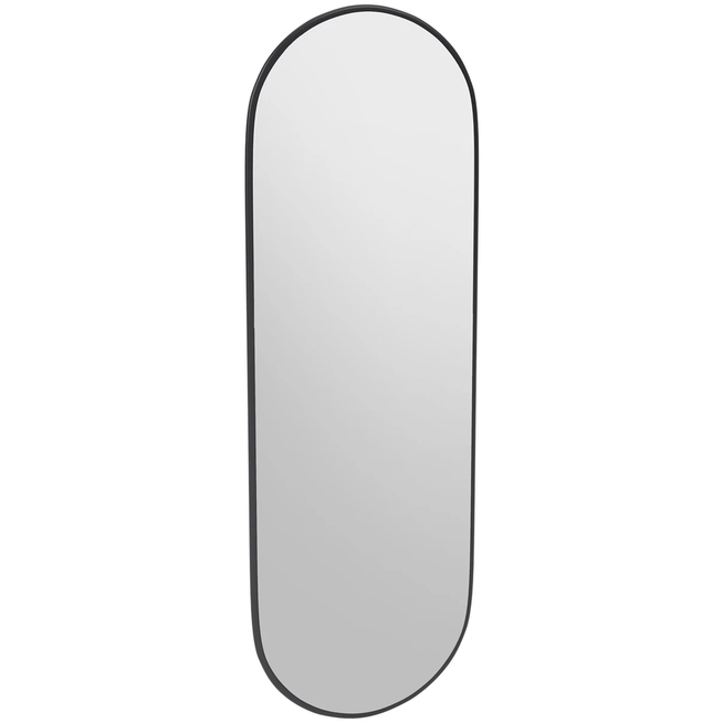 Photo of Figure Oval Mirror - Anthracite - Helkroppsspeglar - Peter J. Lassen - Svart