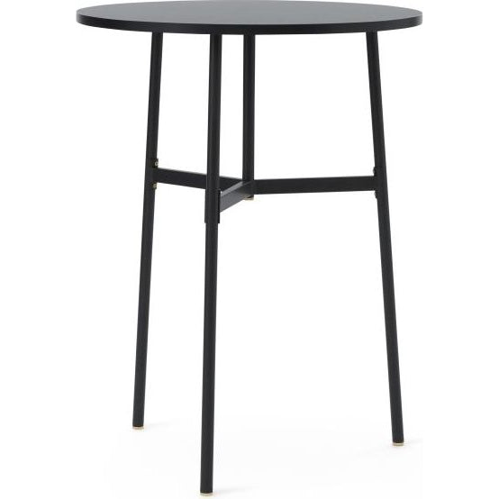 Photo of Union Table - Round - Dining Table - Black - Ø80 - Ø: 80 x H: