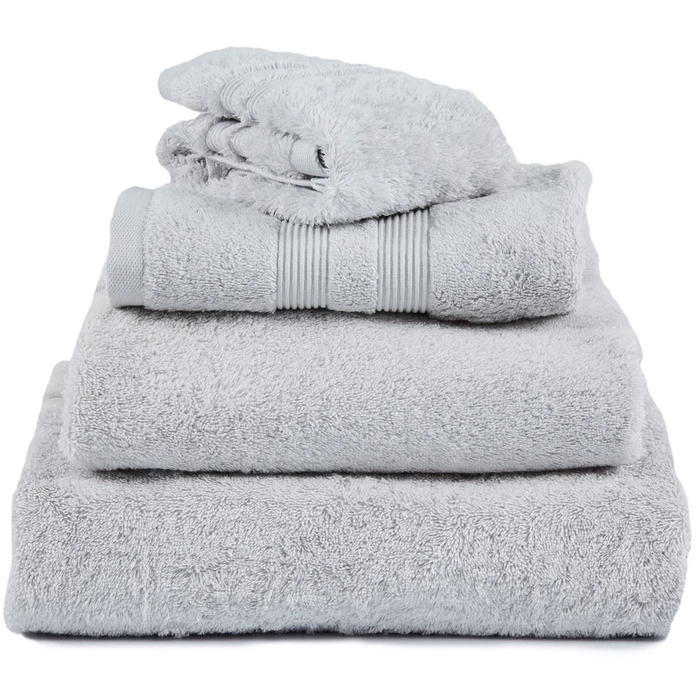 Fontana Towel Eco, Light Grey, 70x140 - Towels & Bath Towels - Grey