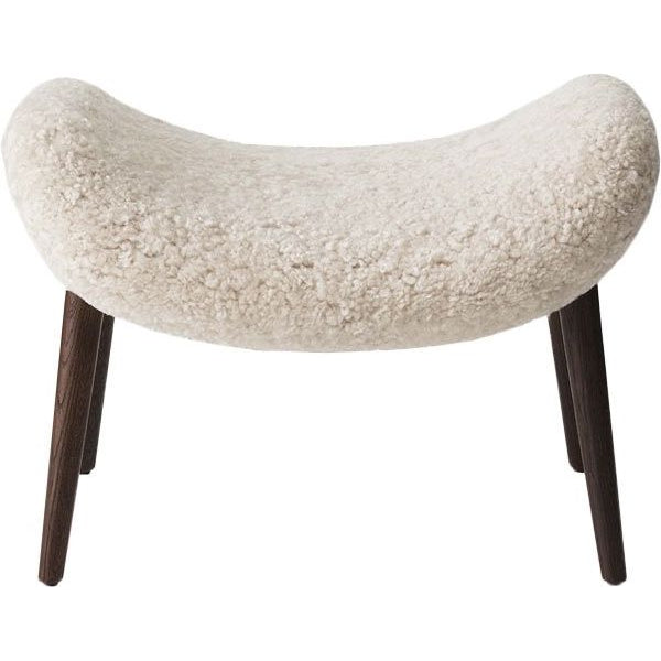 Photo of Vipp467 Lodge Footstool Dark Oak-curly