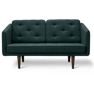 Photo of No. 1 Sofa 2002 By Børge Mogensen - 2 Personers Sofa - Fiord 991 / Smoked Oak - W143 X D86 X H83 X Sh41 Cm