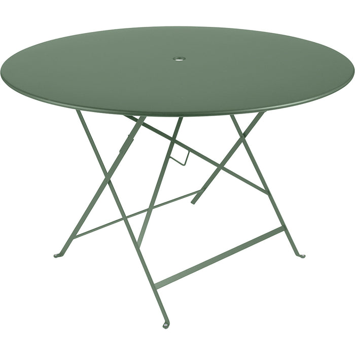 Photo of Bistro Table Ø 117 cm - Cactus - Outdoor dining table - Green - Metal