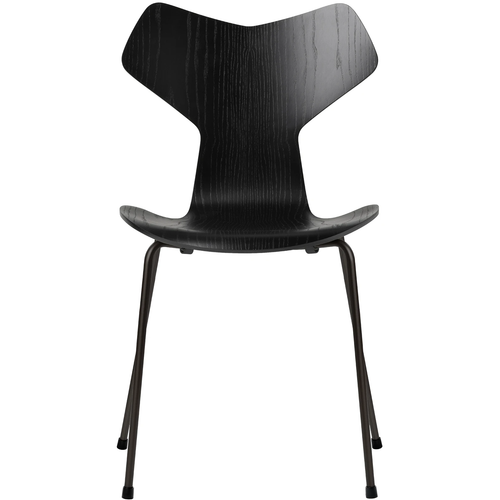 Photo of 3130 Grand Prix, Coloured Ash, Black, Underframe Monochrome - Dining chairs - Arne Jacobsen