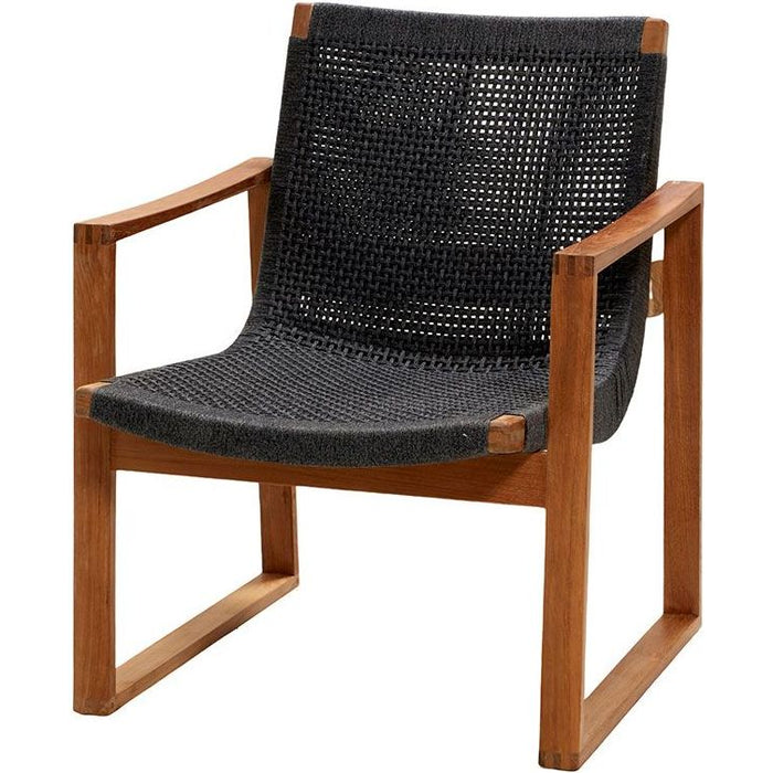 Photo of Choice Stol - Udendørs - Spisebordsstol - Frame: Black, Stainless Steel Base 4 Legs / Seat: Black - W59 X D53 X H42 Cm