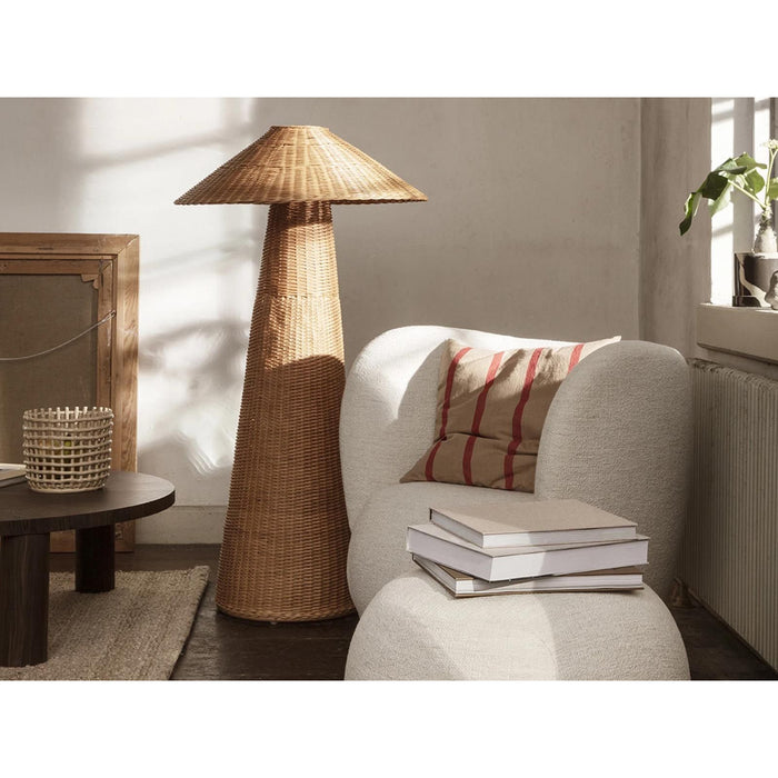 Photo of Dou Floor Lamp - Gulvlampe - Natural - Ø71 X H131 Cm