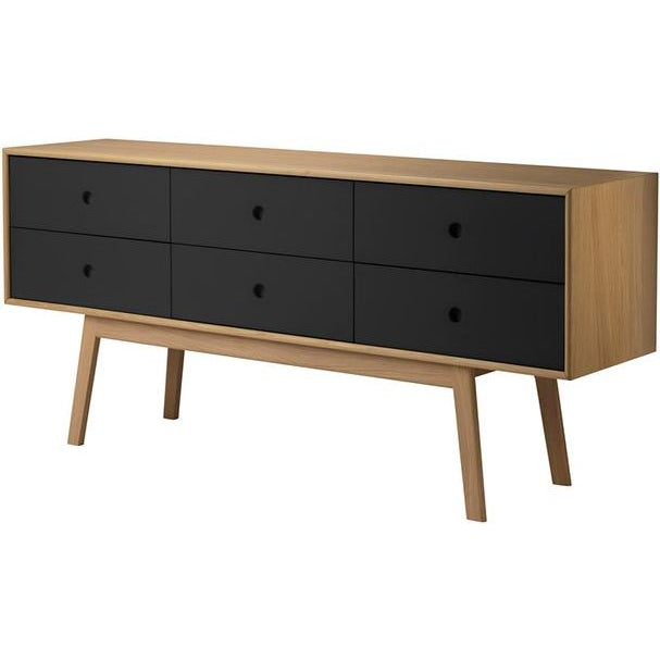 Photo of A86 Butler Chest of Drawers - Oak /