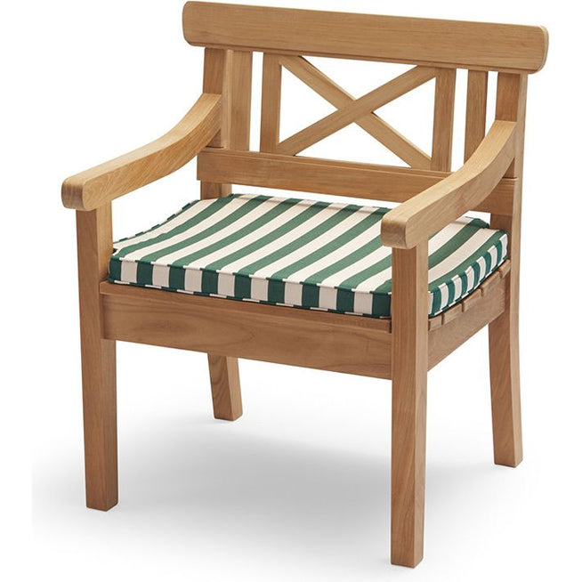 Photo of Drachmann Chair Cushion, Light Apricot/dark Green - Dynor & Kuddar - Skagerak Design Team - Grön