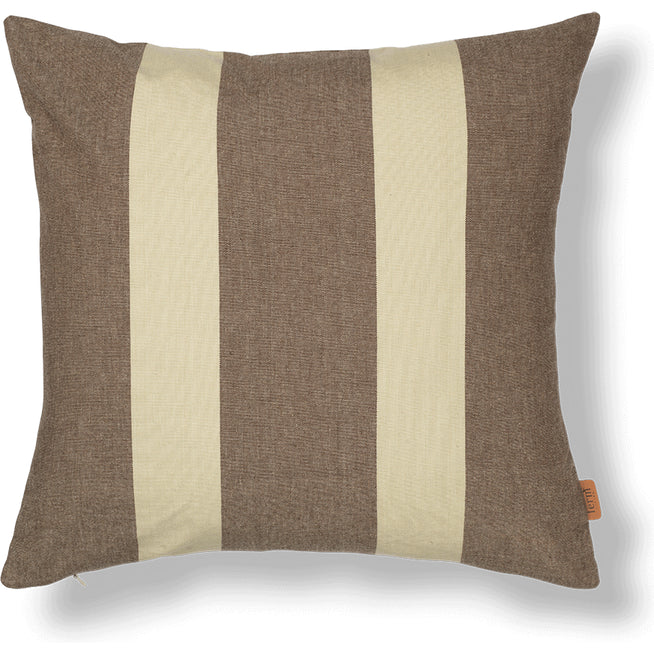 Photo of Strand Outdoor Cushion Cover - Pudebetræk - Carob Brown/parchme - W50 X D1 X H50 Cm