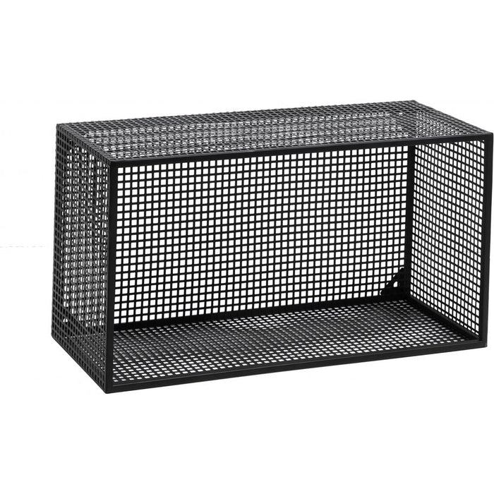 Photo of Wire Wall Cabinet L - Black