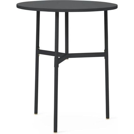 Photo of Union Table - Round - Dining Table - Black - Ø80 - Ø: 80 x H:
