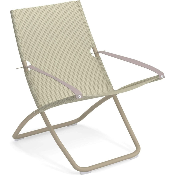 Snooze Deck Chair Dove Grey 300/45 - Sun loungers & loungers - Metal