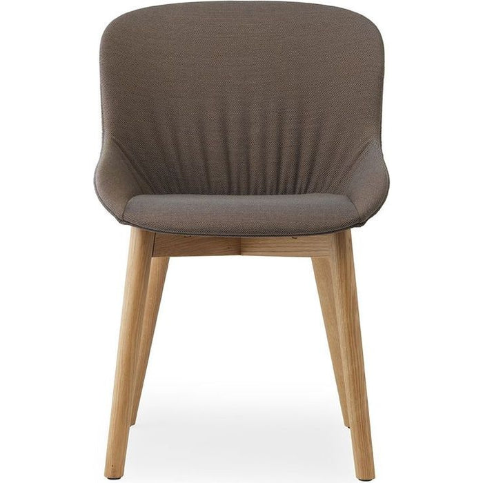 Photo of Hyg Comfort Chair Full Upholstery - Spisebordsstol - Base: Oak / Steelcut Trio 376 - H84 X L54 X D55,5 X Sh46 Cm