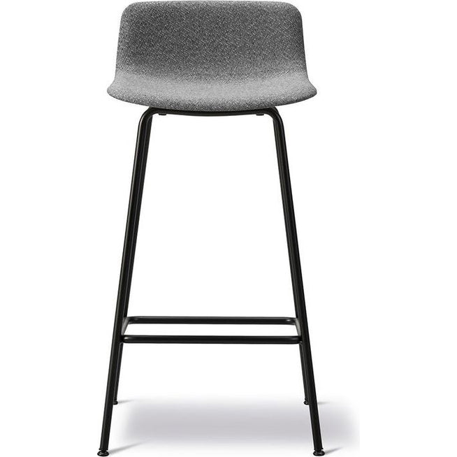 Photo of Pato 4 Leg Stool 4317 By Welling/ludvik - Full Upholstery - Barstol - Hallingdal 130 - W44,5 X D46,5 X H83 X Sh69 Cm