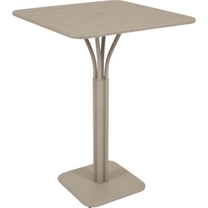 Photo of Luxembourg High Table Nutmeg 14 - Matbord Utomhus - Frédéric Sofia - Beige - Metall