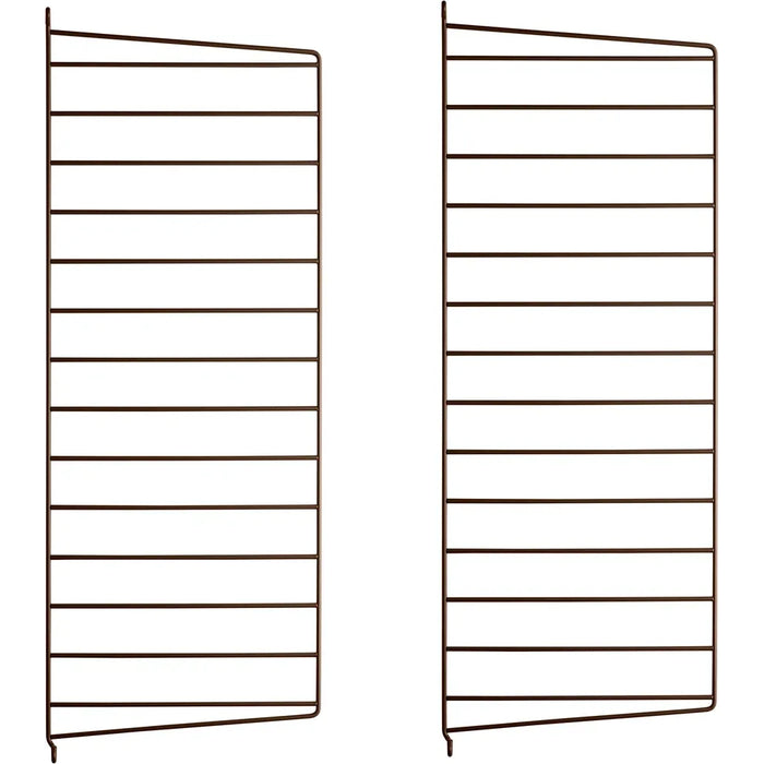 Photo of String Wall Rack 75 x 30 cm, Brown, 2-pack - Shelving - Nils Strinning - Brown - Metal