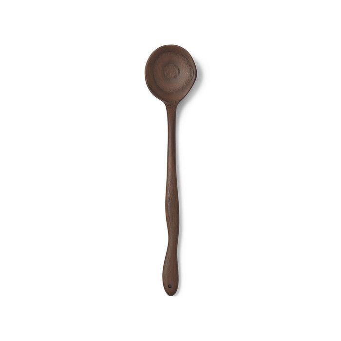 Photo of Meander Spoon - Skeer - Large - Dark Brown - W7 X H1,5 X D30,8 Cm