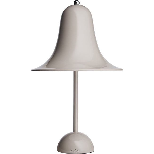 Photo of Pantop Table Lamp - Grey Sand - Bordslampor - Verner Panton - Beige,grå