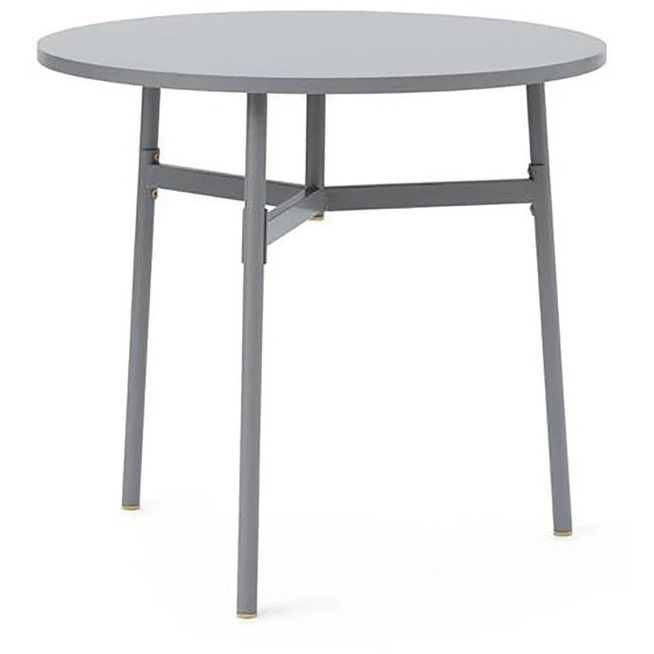 Photo of Union Table - Round - Dining Table - Grey - Ø80 - Ø: 80 x H: