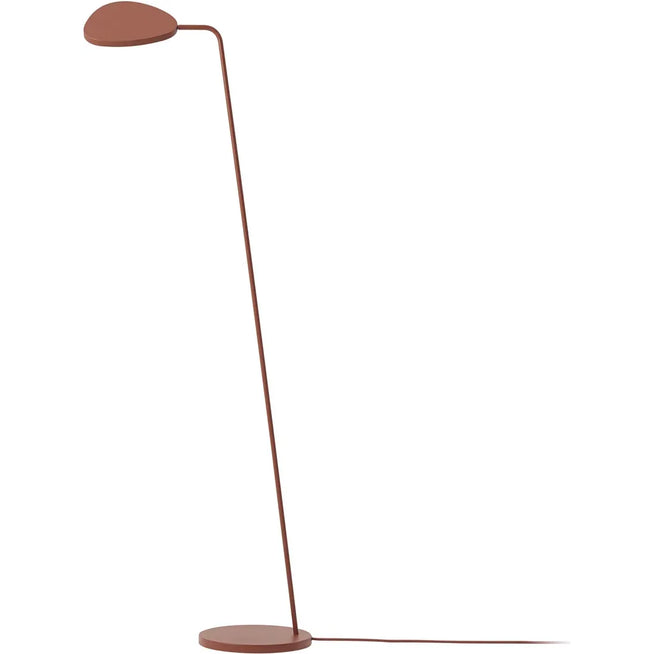 Photo of Leaf Floor Lamp, Copper Brown, incl. max 8w LED non-replaceable - Reading Lamps - Broberg & Ridderstråle - Brown