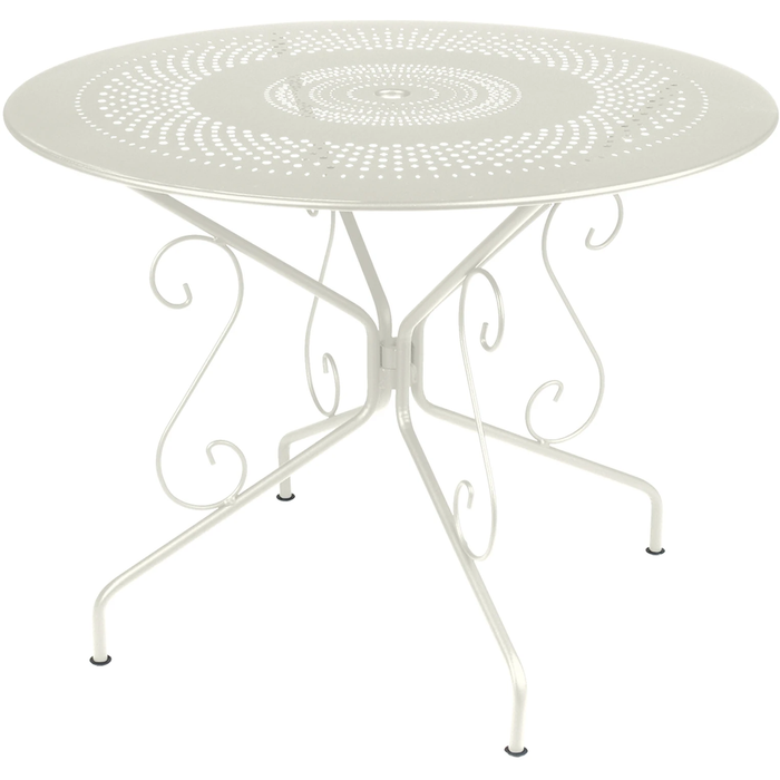 Photo of Montmartre Table 96 Cm Clay Grey A5 - Matbord Utomhus - Grön,grå - Metall