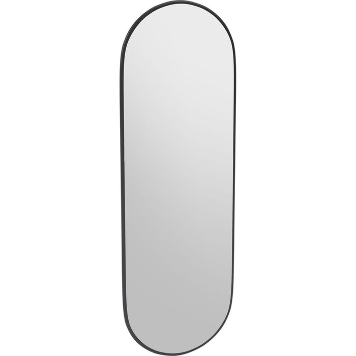 Photo of Figure Oval Mirror - Anthracite - Helkroppsspeglar - Peter J. Lassen - Svart