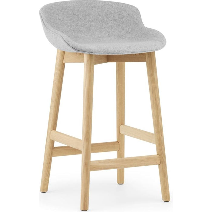 Photo of Hyg Bar Stool, Wood / Full Upholstery 65 Cm