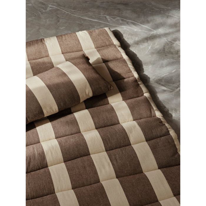 Photo of Strand Quilted Mattress L: 180 Cm - Carob Brown/parchment