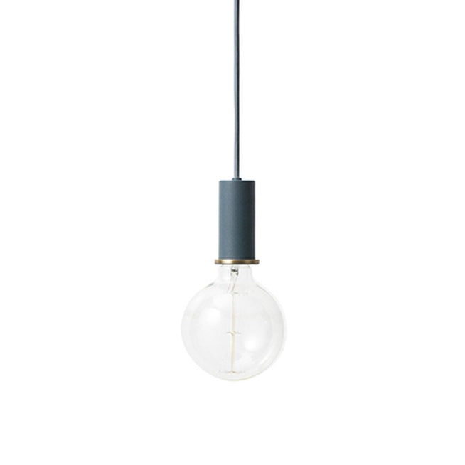 Photo of Collect  - A Light - Socket Pendant - Pendant - Dark Blue - Low - H10,2