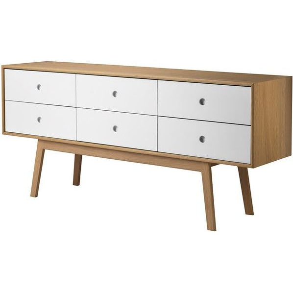 Photo of A86 Butler Chest of Drawers - Oak /