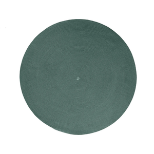 Photo of Circle Rug Round Dark Green