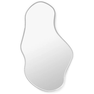 Photo of Pond Mirror - Mørk Sølv Kant - Spejl - Large - H110 X W63 X D1,5 Cm